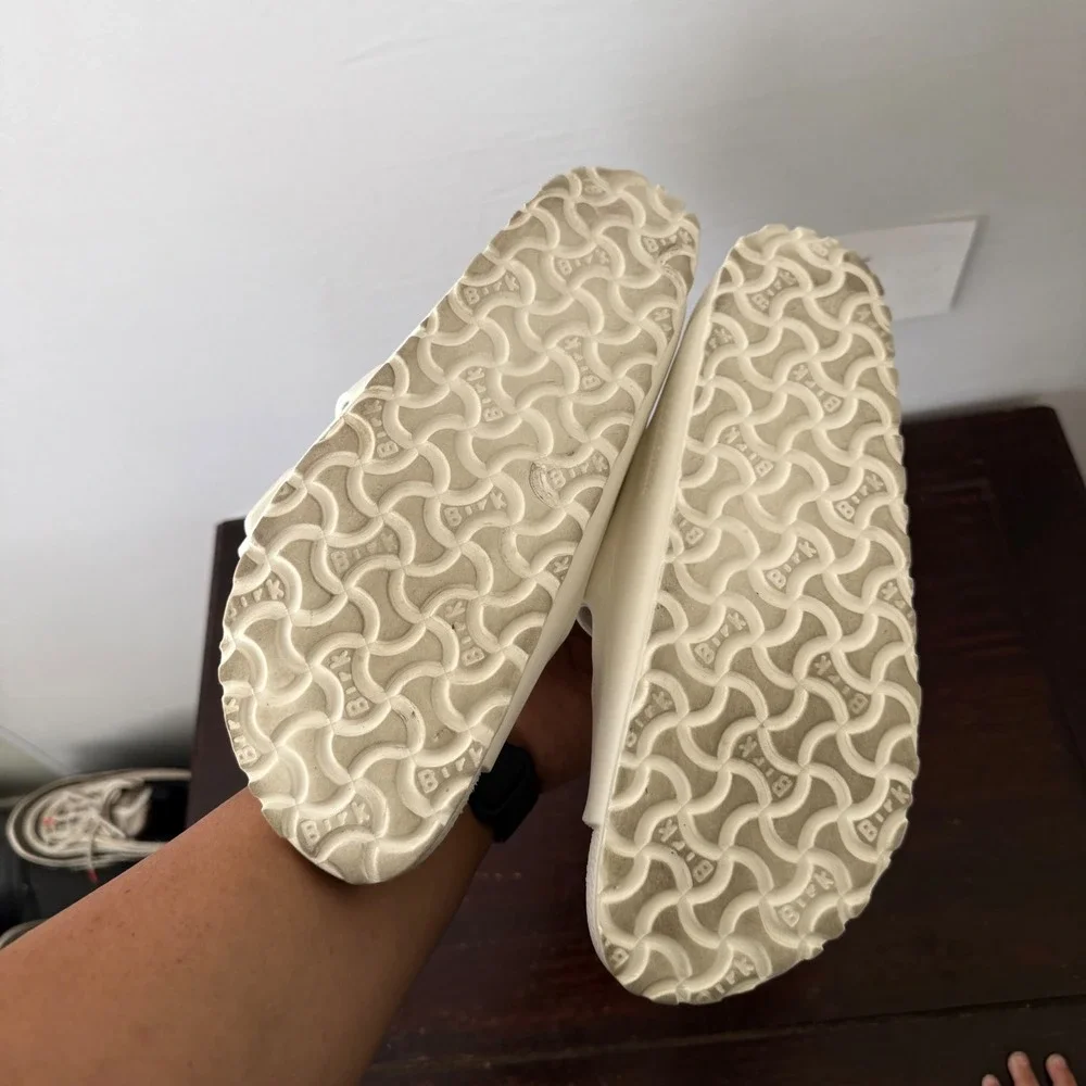 Birkenstock Sandals Arizona EVA Waterproof White Size 40 M7 W9